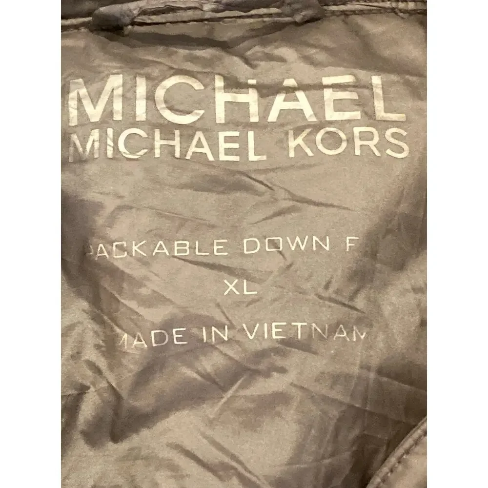 Michael Kors Down Puffer Jacket Size XL